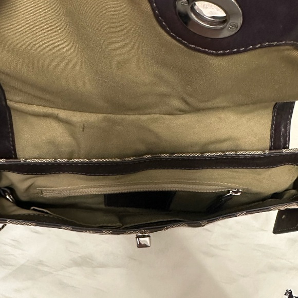 COACH CHELSEA SIGNATURE BRAIDED FLAP #11014 STRAP TOTE BAG - Picture 3 of 3